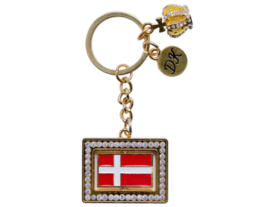 Keyring Flag Spinner
