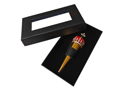 Wine Stopper Crown Gold
