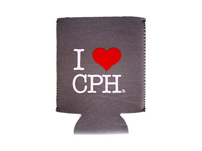 Can Cooler I Love CPH Neopren Gray