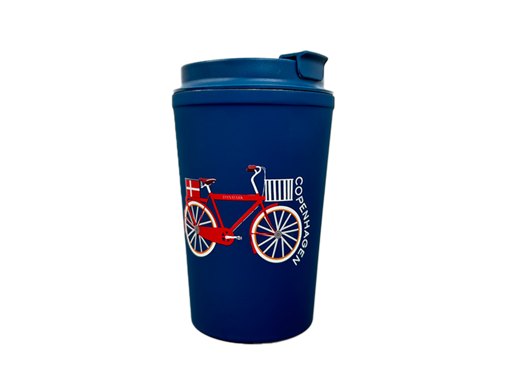 Thermo Mug Bicycle Blue