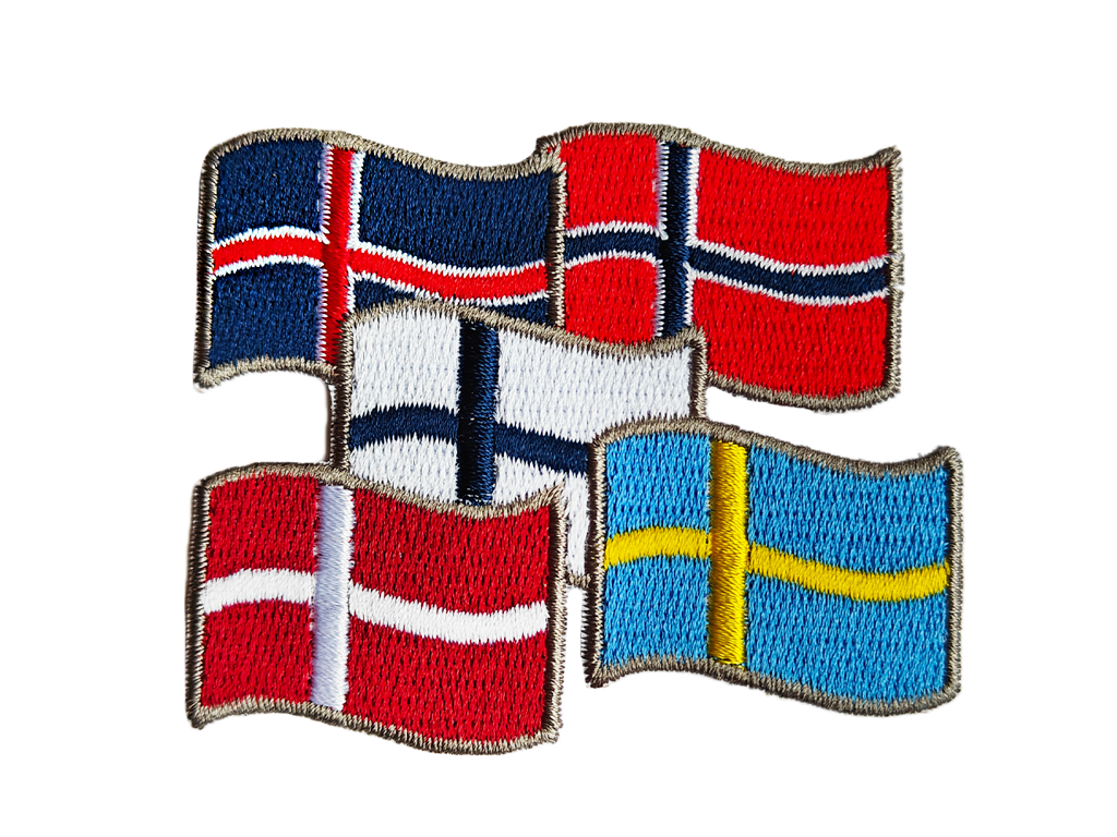 Patch, Scandinavian Flag