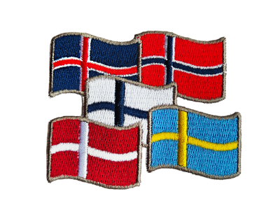 Patch, Scandinavian Flag