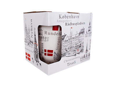 Mug Copenhagen Drawings And Flags