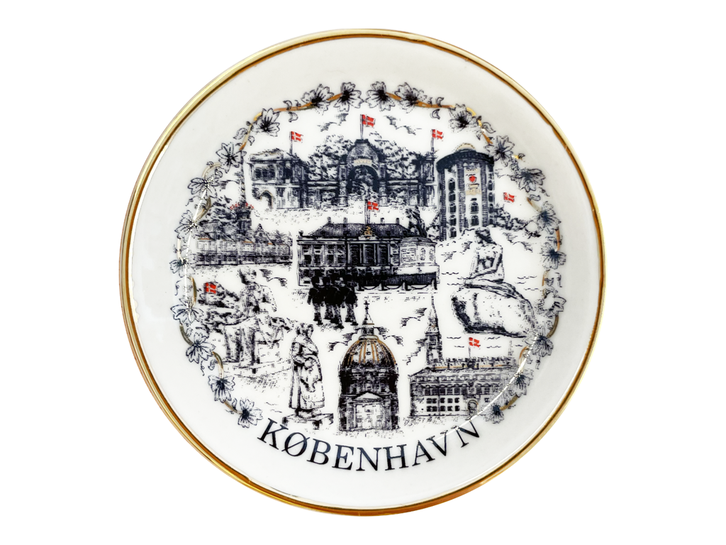 Magnet Porcelain Copenhagen Blue