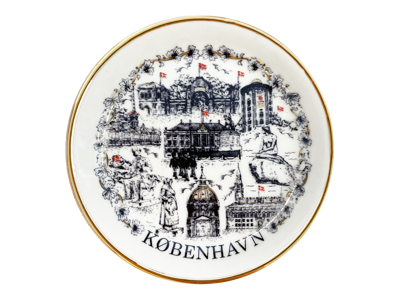Magnet Porcelain Copenhagen Blue