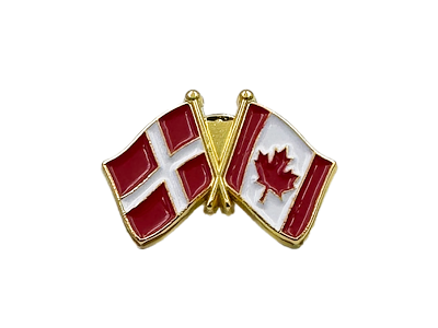 Pin Flag DK/CA