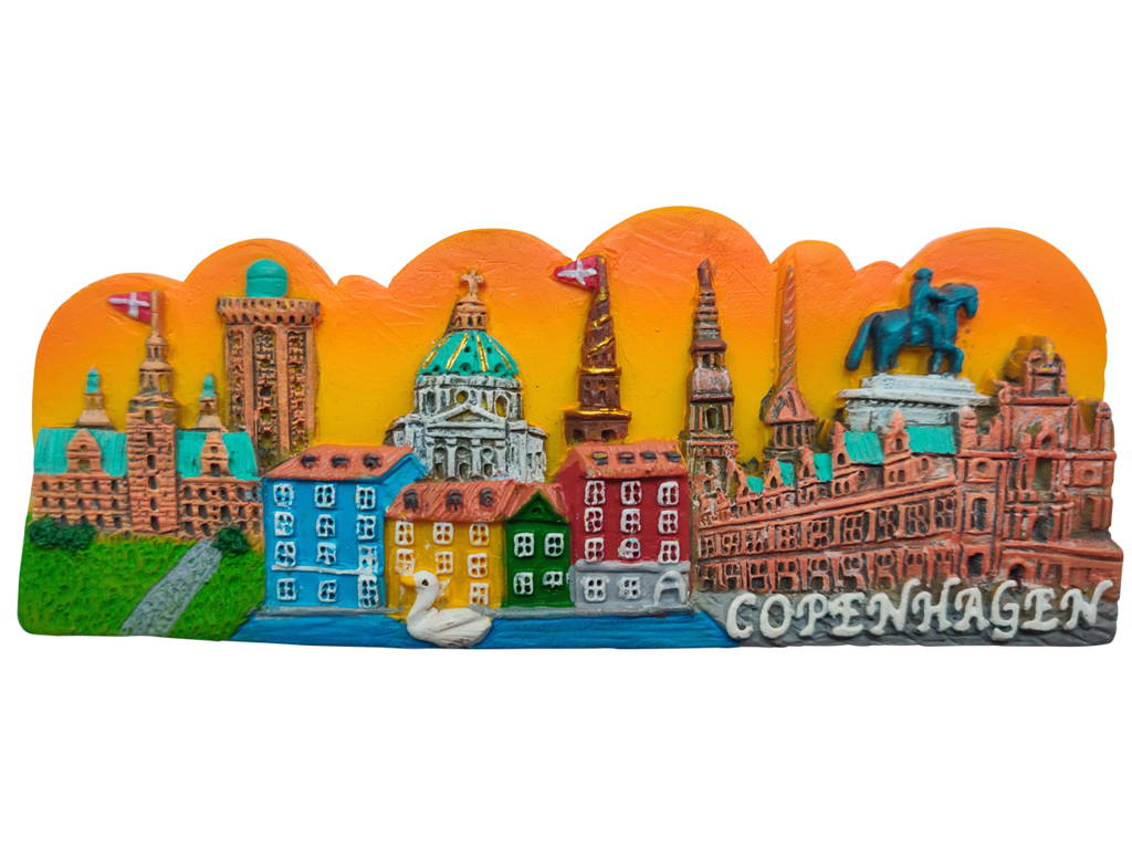 Magnet Copenhagen Orange Sky
