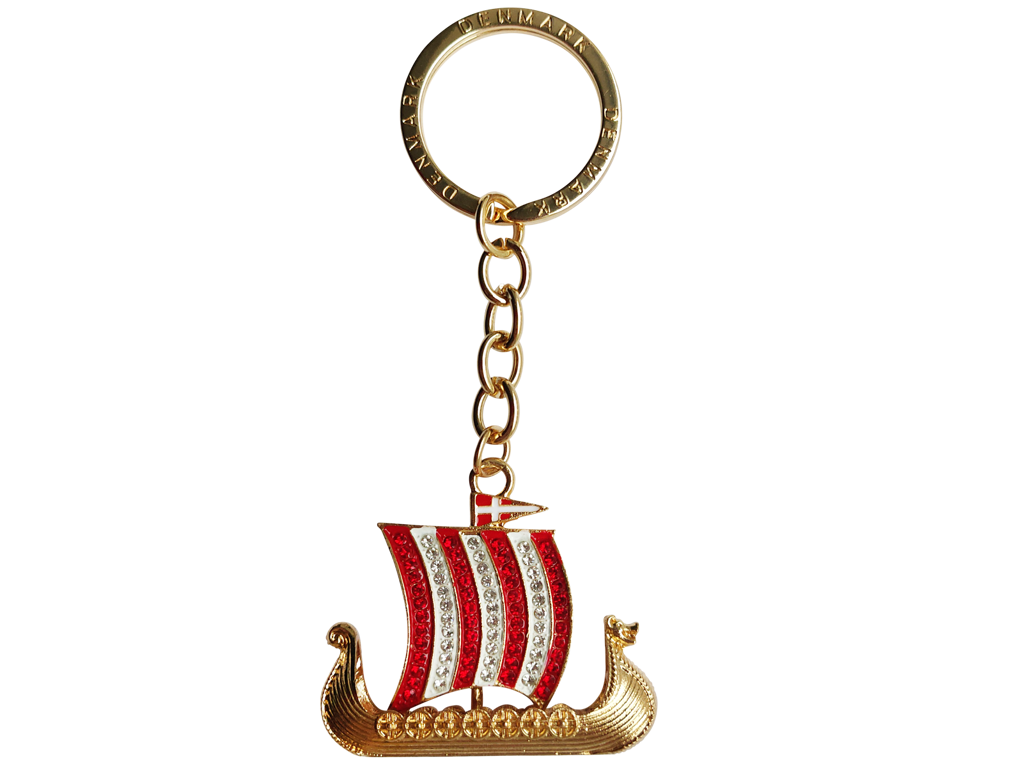 Keyring Viking Ship