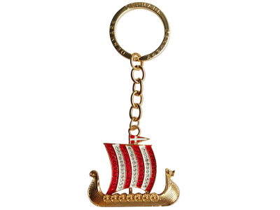 Keyring Viking Ship