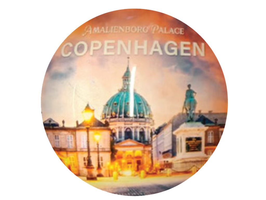 Glass Magnet, Amalienborg Palace Copenhagen