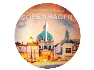 Glass Magnet, Amalienborg Palace Copenhagen