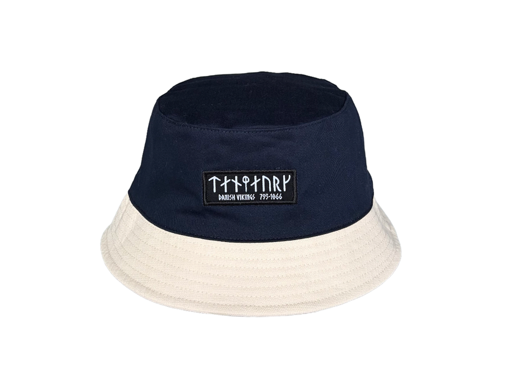 Bøllehat, Vendbar - Viking Navy/Hvid