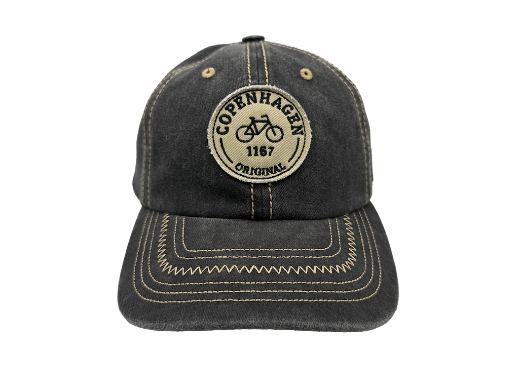 Kasket Cykel Mørkegrå