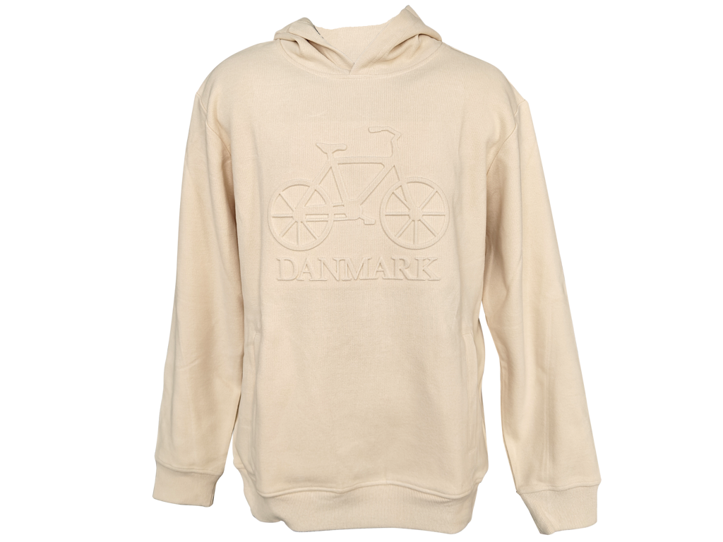 Hoodie, Bicycle, Beige