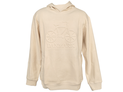 Hoodie, Bicycle, Beige