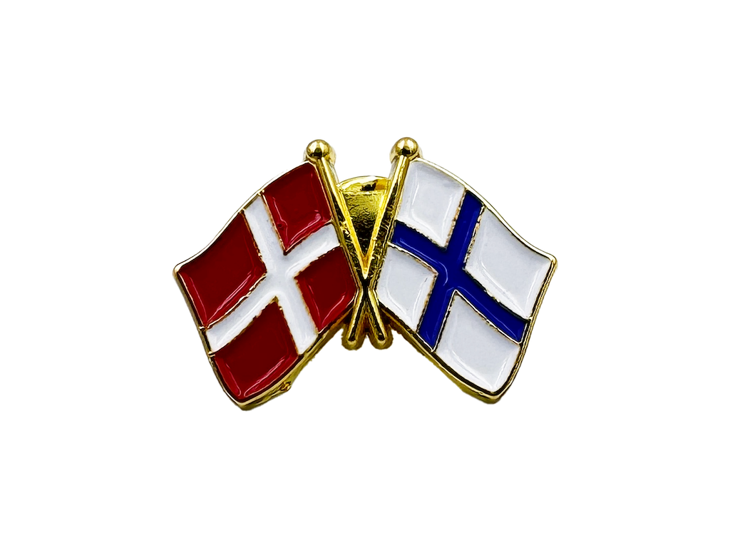 Pin Flag DK/FI