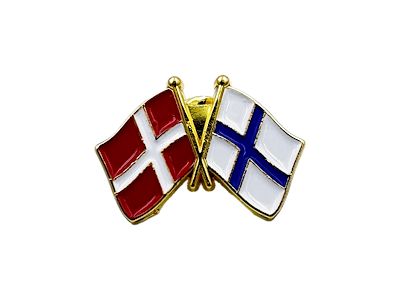 Pin Flag DK/FI