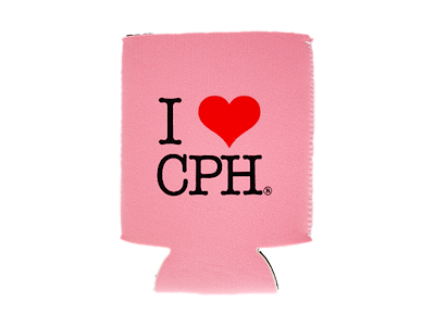Can Cooler I Love CPH Neopren Pink