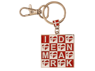 Keyring I Heart Denmark