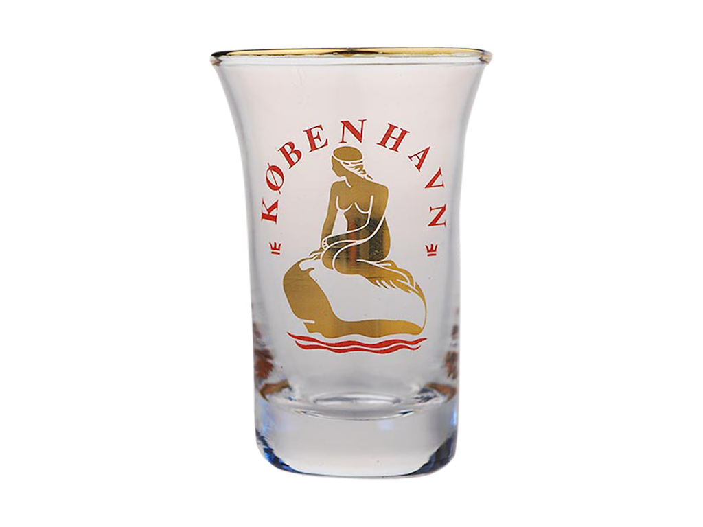 Shotglass The Little Mermaid Gold