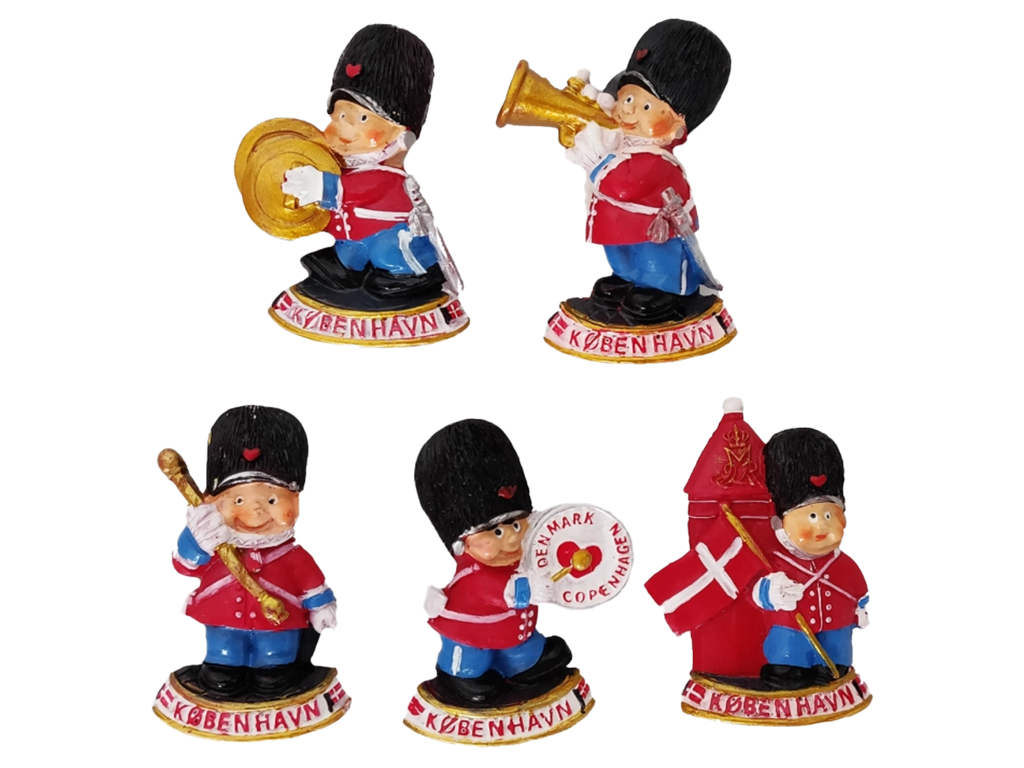 Magnet Set Guardsmen Music 5 Pieces In Box