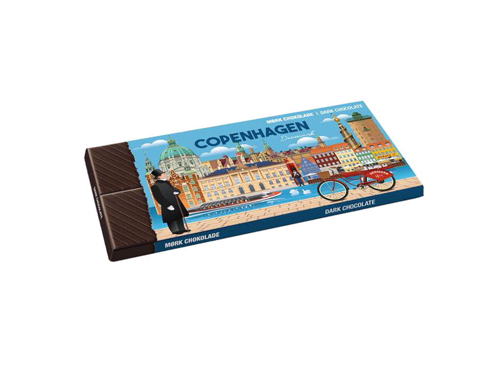 Mørk Chokolade 100g, Bygninger CPH