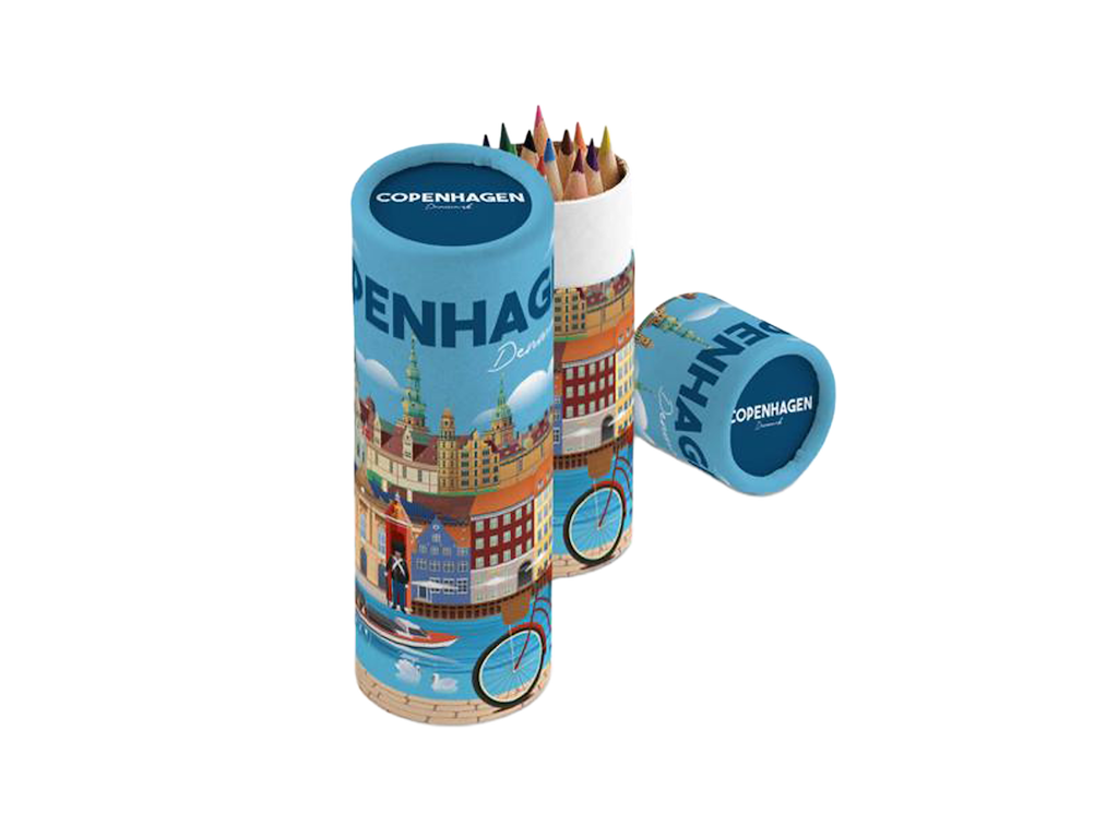 Farveblyanter Bygninger CPH