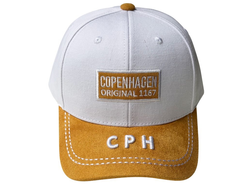 Cap, CPH Original 1167, White/Yellow