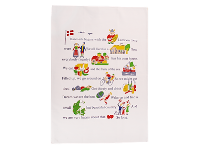 Tea Towel Story Of Denmark