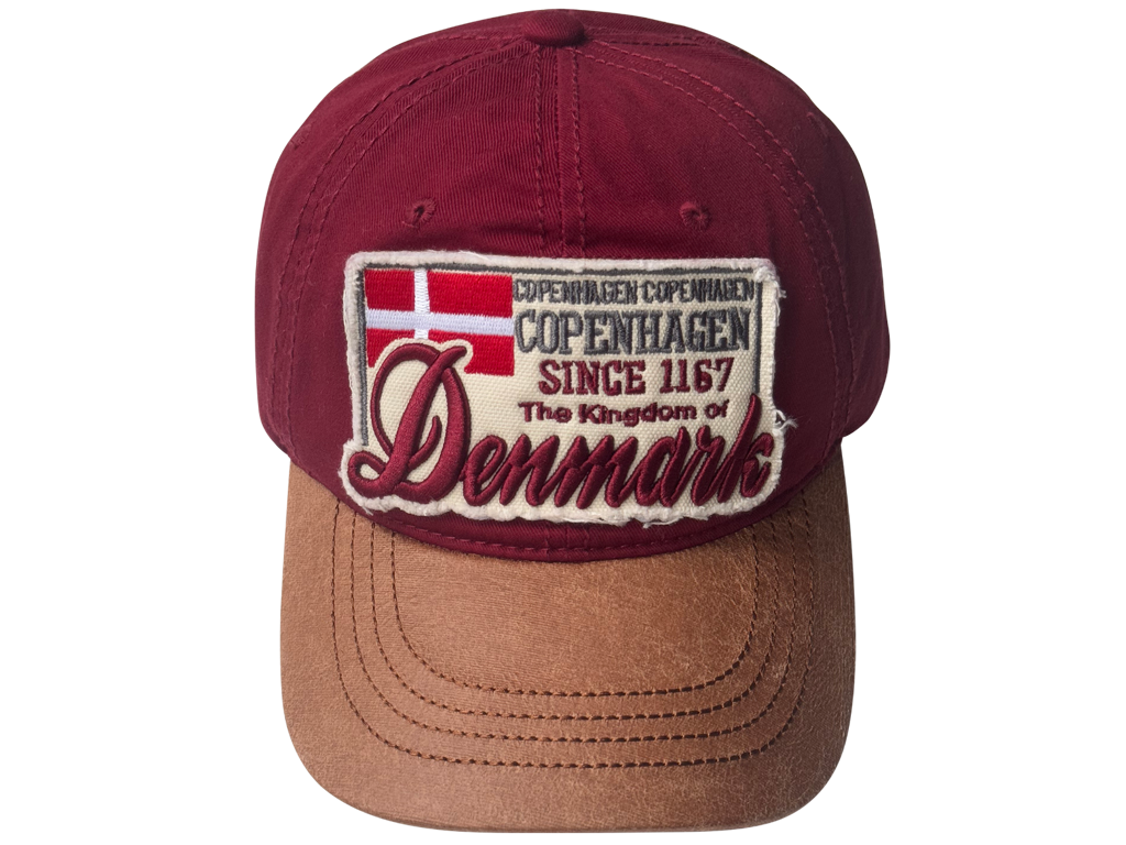 Cap, Copenhagen Denmark, Winered/Brown