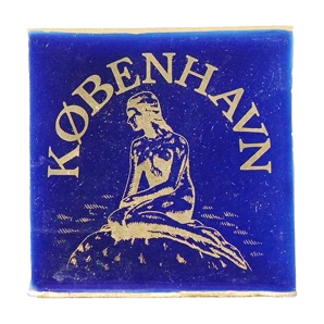 Magnet The Little Mermaid Gold - Magnets - Porcelain