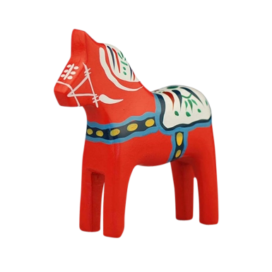 Figure Red Horse Medium - 