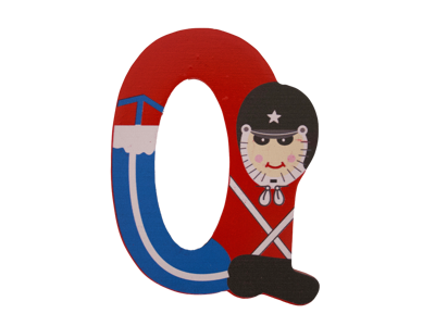 Wooden Number Guardsman 0