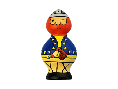 Magnet Viking Blue Round