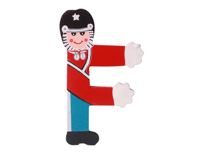 Wooden Letter Guard F