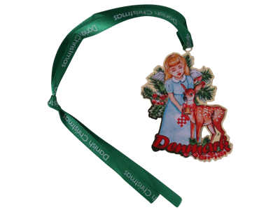 Christmas Ornament Angel Reindeer