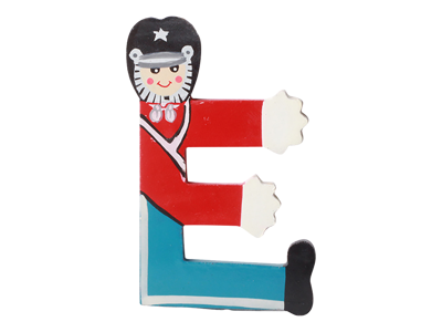 Wooden Letter Guard E
