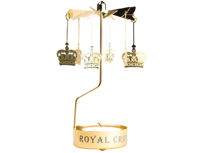 Rotary Candle Holder Crowns