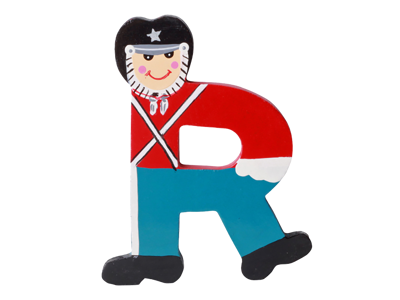 Wooden Letter Guard R