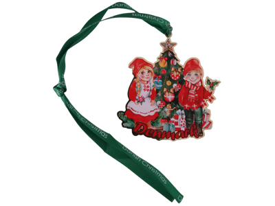 Christmas Ornament Christmas Tree And Children