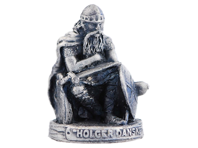 Figurine Holger Danske Pewter