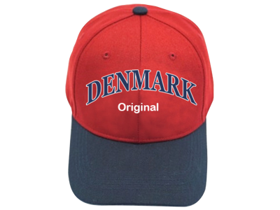 Cap Denmark Original Red Navy
