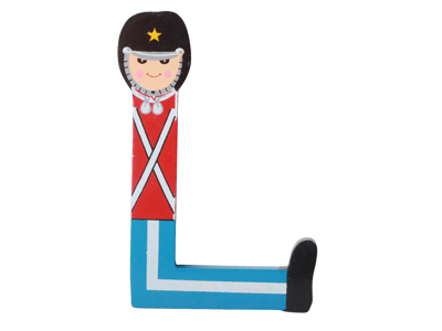Wooden Letter Guard L