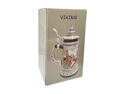 Bierstein Viking Ship Small Tin Lid