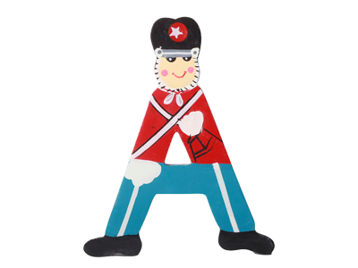 Wooden Letter Guard A