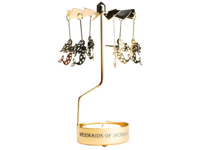 Rotary Candle Holder Mermaids