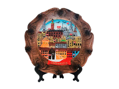 Plate Copenhagen Large