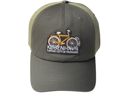 Cap, København Bicycle, Green