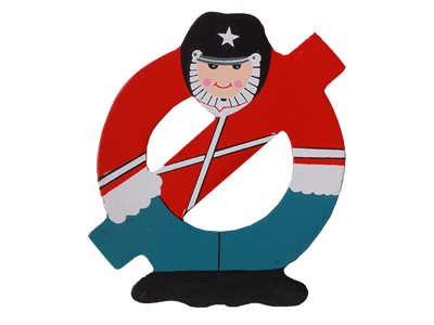 Wooden Letter Guard Ø