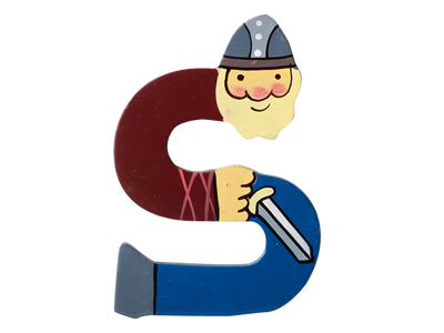 Wooden Letter Viking S